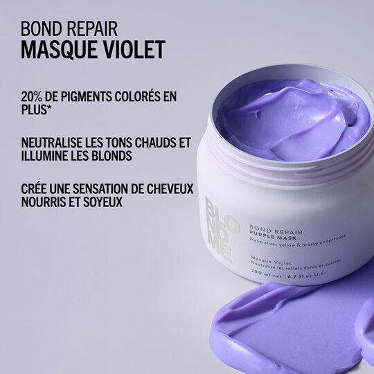Blondme Bond Repair Purple Mask
