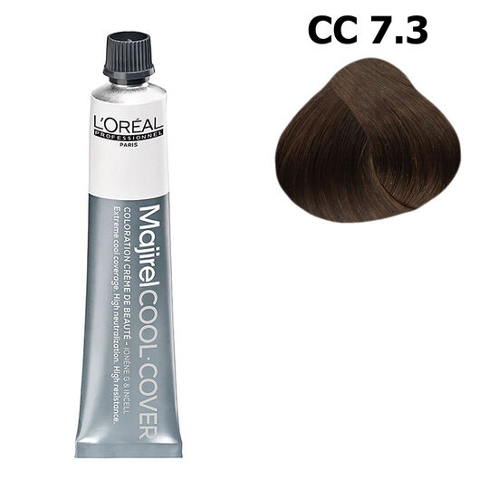 Neutralisierende Haarfarbe Majirel Cool Cover 7.3 Goldblond