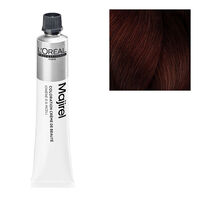 Permanente Haarfarbe Majirel 4.56 Kastanienbraun Mahagoni-Rot