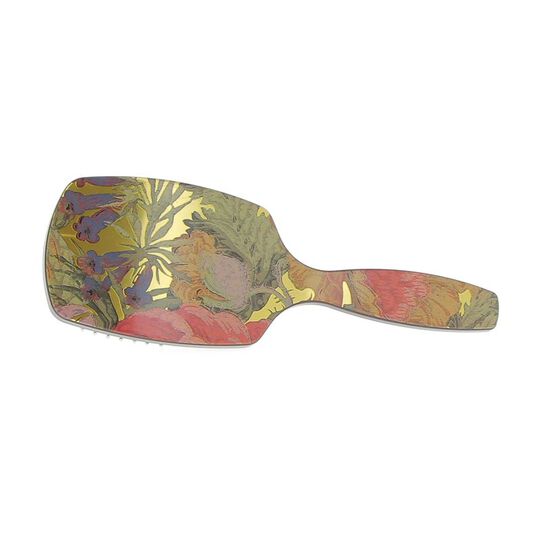 Paddle-Brush mit Blumenmuster