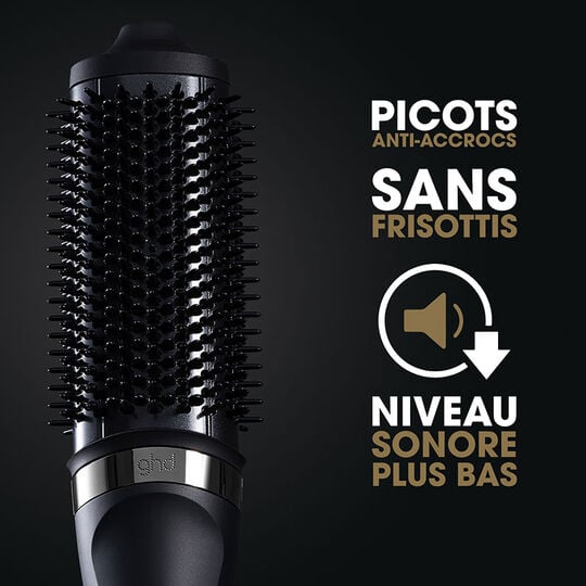 2-in-1-F&ouml;hnb&uuml;rste Duet Blowdry Schwarz