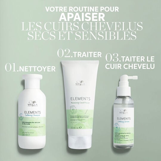 Beruhigendes Shampoo f&uuml;r trockene oder empfindliche Kopfhaut Calming Elements