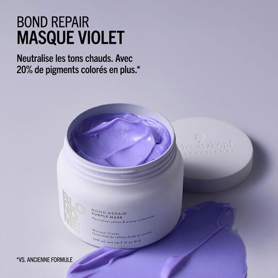 Blondme Bond Repair Purple Mask
