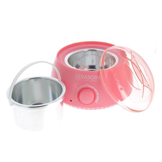 Professioneller Wachserhitzer rosa