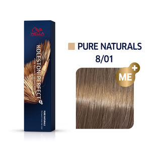Permanente Haarfarbe Koleston Perfect Me+ 8/01 Hellblond Natur Asch