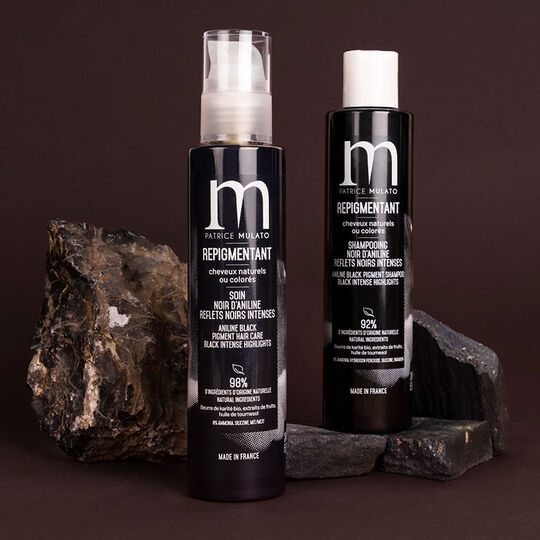 Repigmentierungsritual Shampoo + Pflege