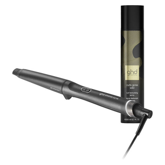 Duo Chronos Curve Conical Wand und Curls Gone Wild