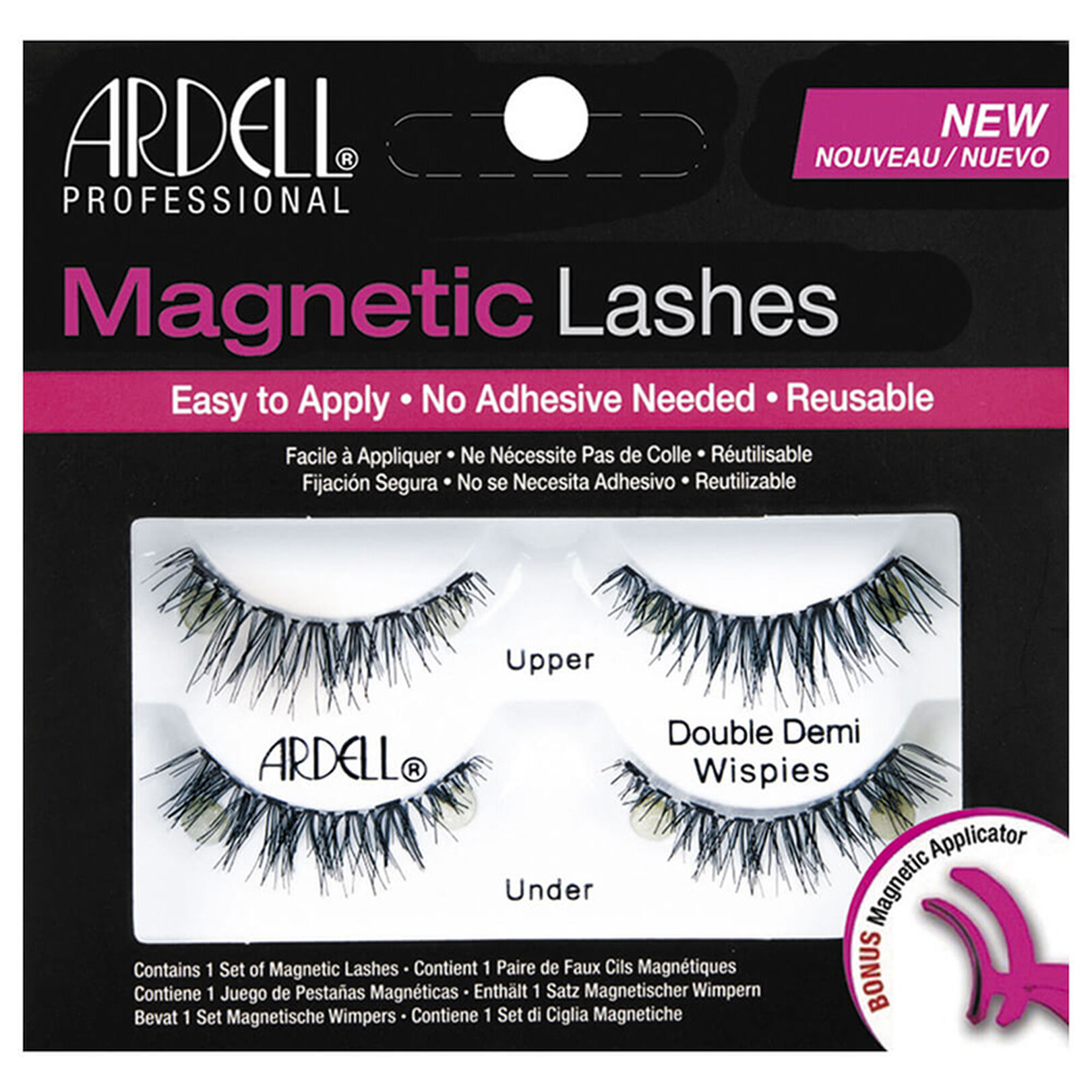 Magnetische falsche Wimpern und Applikator | roma.at
