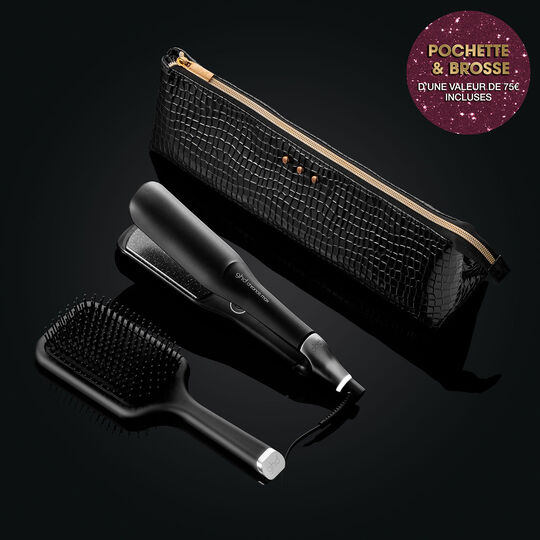 Exklusives Set mit dem Gl&auml;tteisen Chronos Max