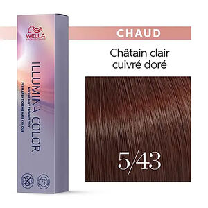 Illumina Color 5/43 Hellbraun Kupfer Gold