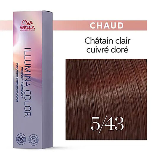 Illumina Color 5/43 Hellbraun Kupfer Gold