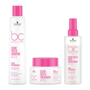 Rituel pour cheveux color&eacute;s BC Color Freeze