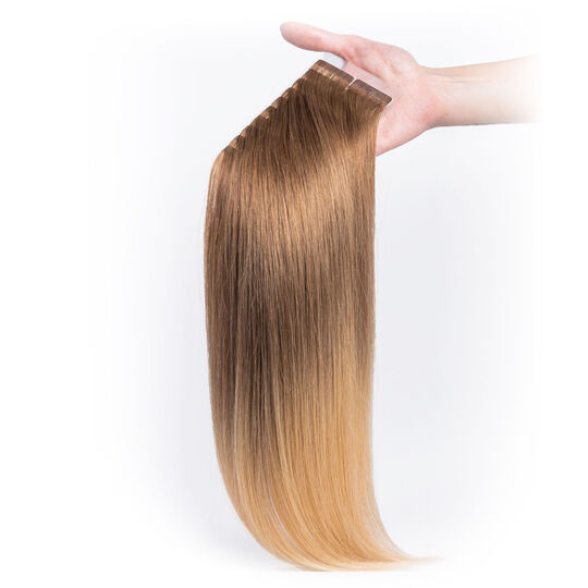 Tape In Extensions Ombre Echthaar 40cm 6/8/24