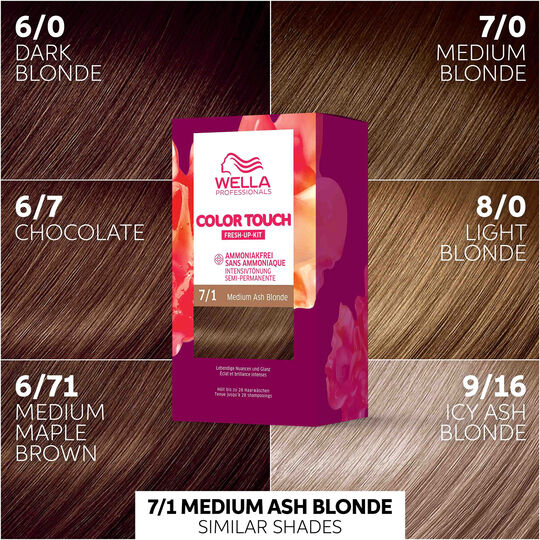 Color Touch Fresh-up-Kit 7/1 Blond Asch