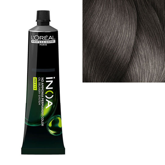 Ammoniakfreie Haarfarbe Inoa 7.11 Blond Tief Asch