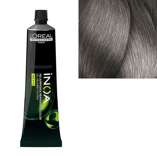 Ammoniakfreie Haarfarbe Inoa 8.11 Hellblond Tief Asch
