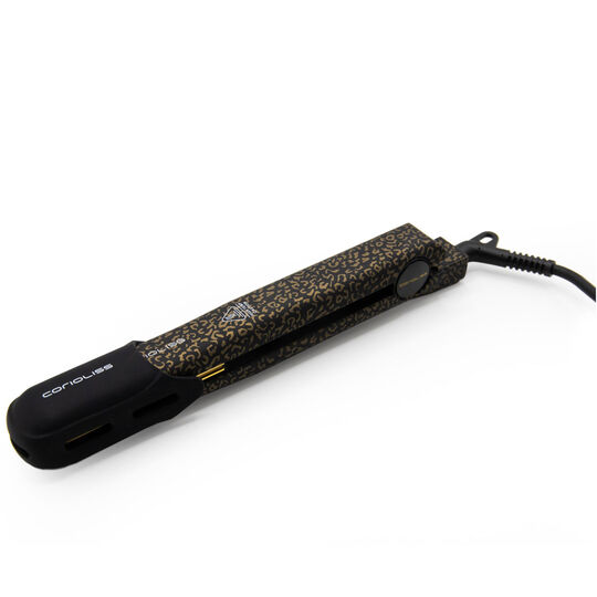 Haargl&auml;tter C-Style Digital Black Soft Touch Goldleopard