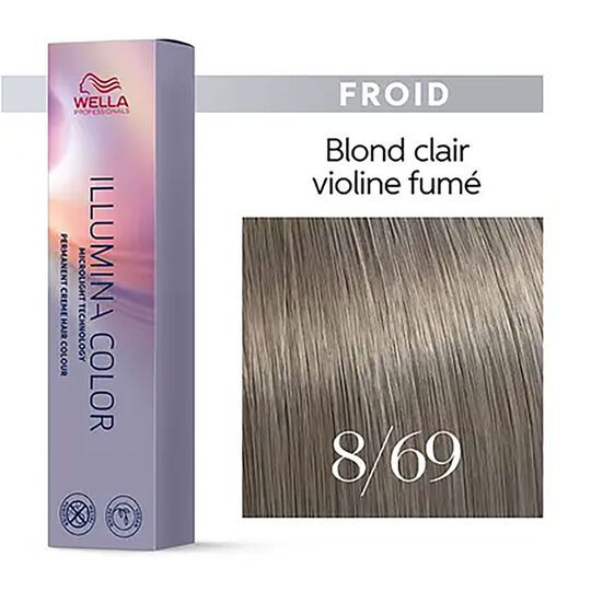 Illumina Color 8/69 Hellblond Violett Rauch