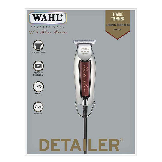 Barttrimmer und Finisher Detailer T-Wide 5 Star Series