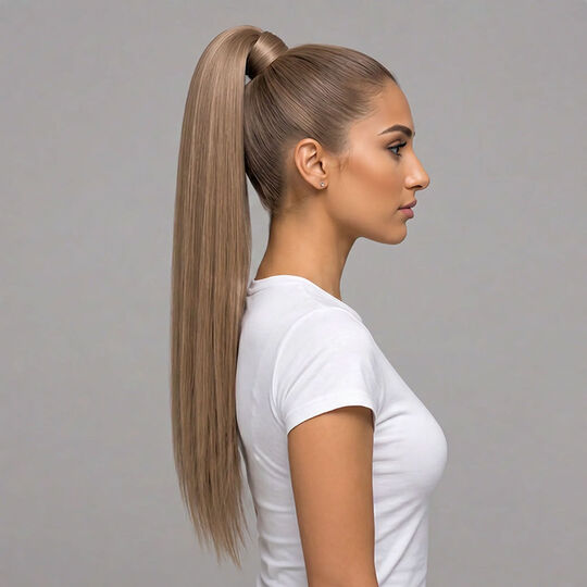 Ponytail Extensions Echthaar 55 cm 10