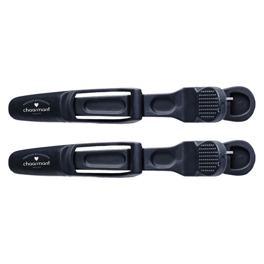 Shark Clips 2 Stk. schwarz matt