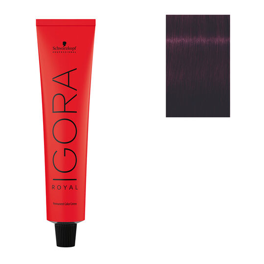 Permanente Haarfarbe Igora Royal 5-99 Hellbraun extra violett