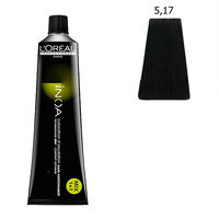 Inoa Haarfarbe ohne Ammoniak 5.17 helles, mattes Aschbraun
