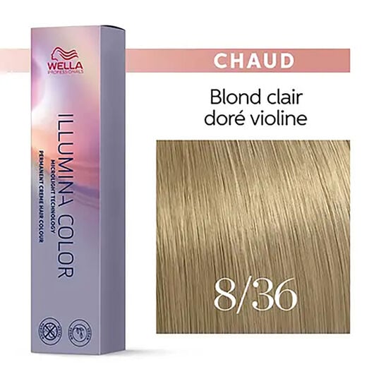 Illumina Color 8/36 Hellblond Gold Violett