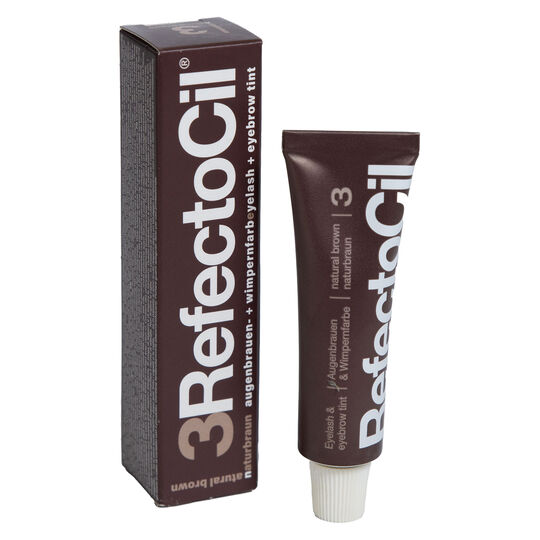 F&auml;rbemittel f&uuml;r Wimpern und Augenbrauen 3 Naturbraun