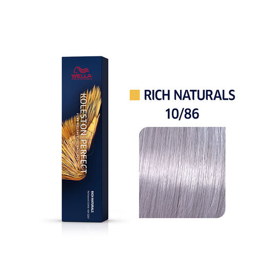 Permanente Haarfarbe Koleston Perfect Me+ 10/86 Sehr Sehr Hellblond Perlmutt Violett