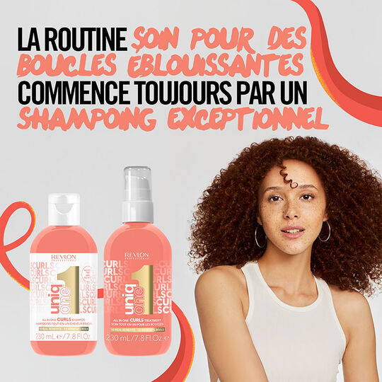 All-in-One-Shampoo f&uuml;r lockiges Haar Uniq One Curls
