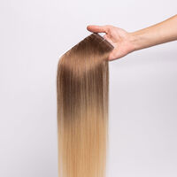 Tape In Extensions Ombre Echthaar 40cm