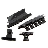 Krokodilklemme x 12 PM Schwarz