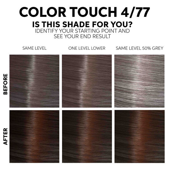 Color Touch Fresh-up-Kit 4/77 Intensives Marron-Kastanienbraun