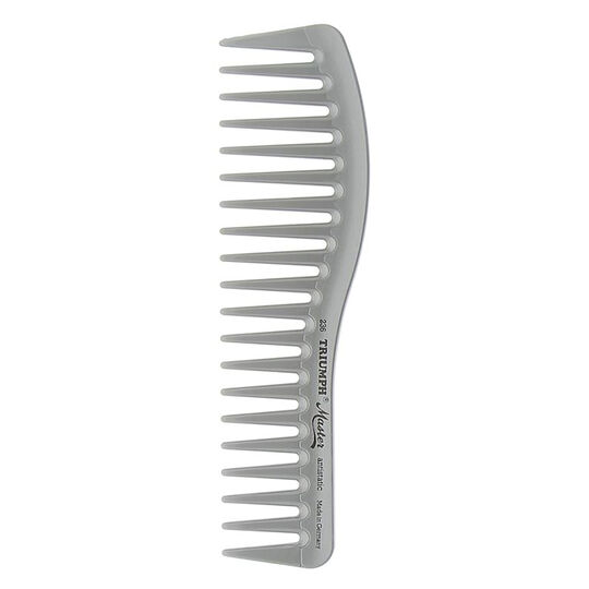 Gebogener Kamm T236 Silber