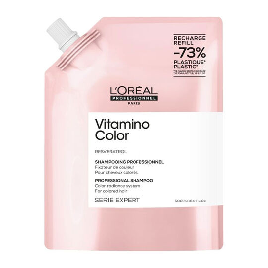 Shampoo f&uuml;r coloriertes Haar Vitamino Color Nachf&uuml;llpackung 500 ml