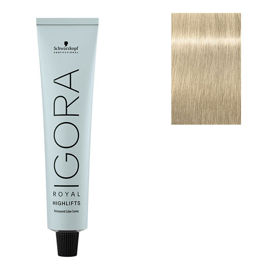 Permanente Haarfarbe Igora Royal 10-1 Sehr Sehr Hellblond Asch