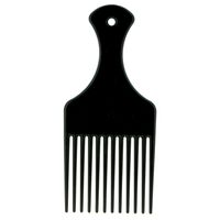 Einfacher schwarzer Afro-Kamm