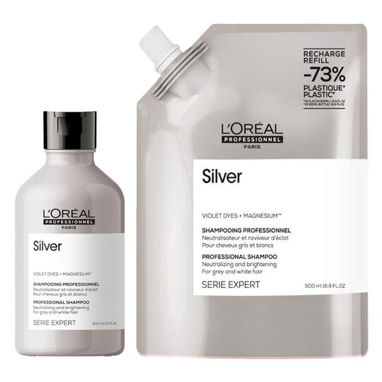 Duo-Nachf&uuml;llpackung Silver + Shampoo