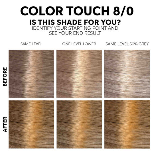 Color Touch Fresh-up-Kit 8/0 Hellblond Natur