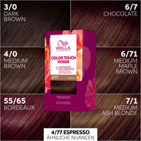 Color Touch Fresh-up-Kit 4/77 Intensives Marron-Kastanienbraun