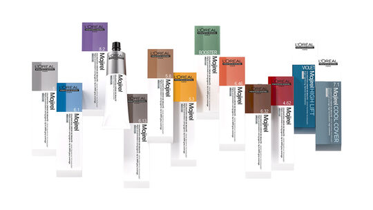 Majirel Sch&ouml;nheitscreme-Haarfarbe CC 5.17 helles Aschenbraun matt