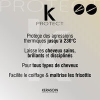 K Protect Hitzeschutzspray mit Keratin f&uuml;r Gl&auml;tteisen oder Lockenst&auml;be