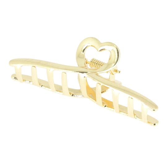 Krokodilklemme mit goldenem Herz
