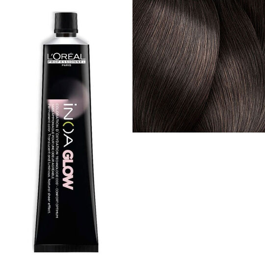 Transluzente, ammoniakfreie Haarfarbe Inoa Glow