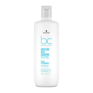 Feuchtigkeitsspendendes Shampoo f&uuml;r normales bis trockenes oder lockiges Haar BC Moisture Kick