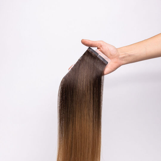 Tape In Extensions Ombre Echthaar 40cm