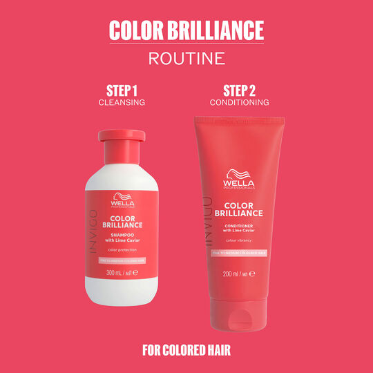 Set f&uuml;r feines bis normales coloriertes Haar Invigo Color Brilliance