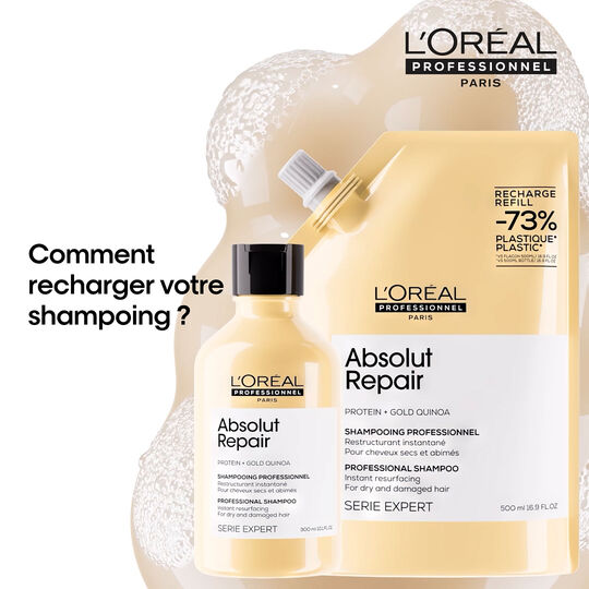 Absolut Repair Instant Restrukturierungsshampoo Nachf&uuml;llpackung 500 ml