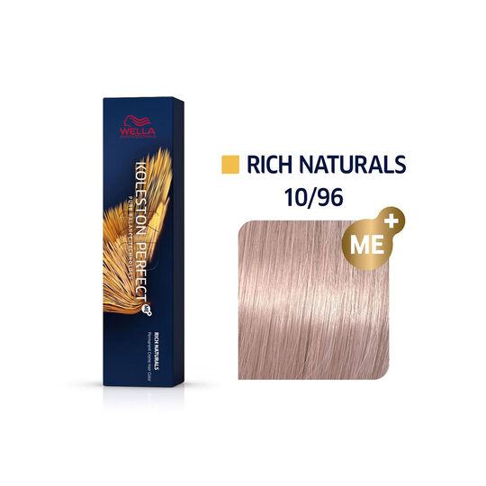 Permanente Haarfarbe Koleston Perfect Me+ 10/96 Superhellblond Rauch Violett